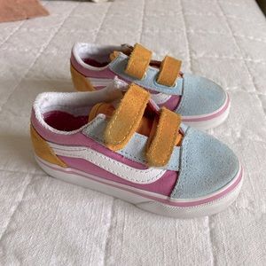 Vans Colorful Velcro Toddler 7